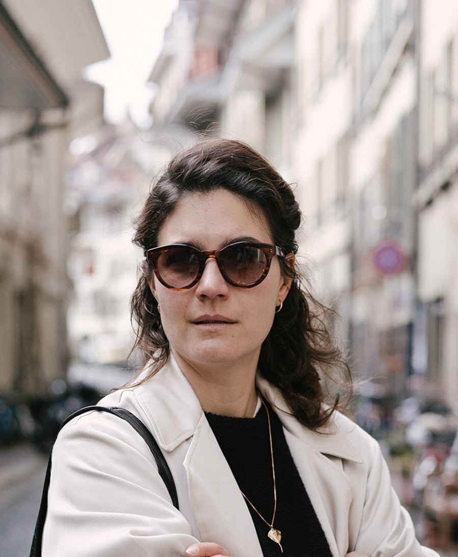 Sonnenbrille "Manju" - Braunes Havana - GOBI Amsterdam - clomes