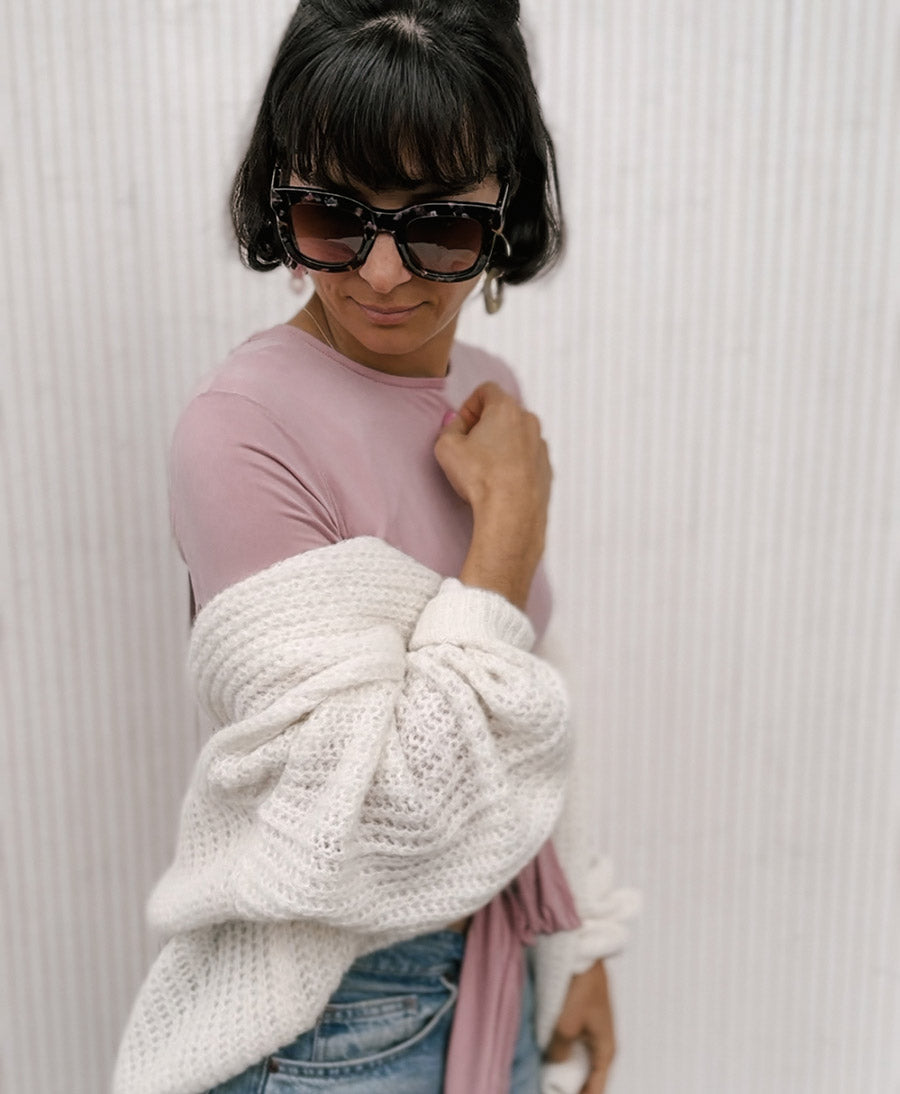 Sonnenbrille "Béla" - Pink Tortoise
