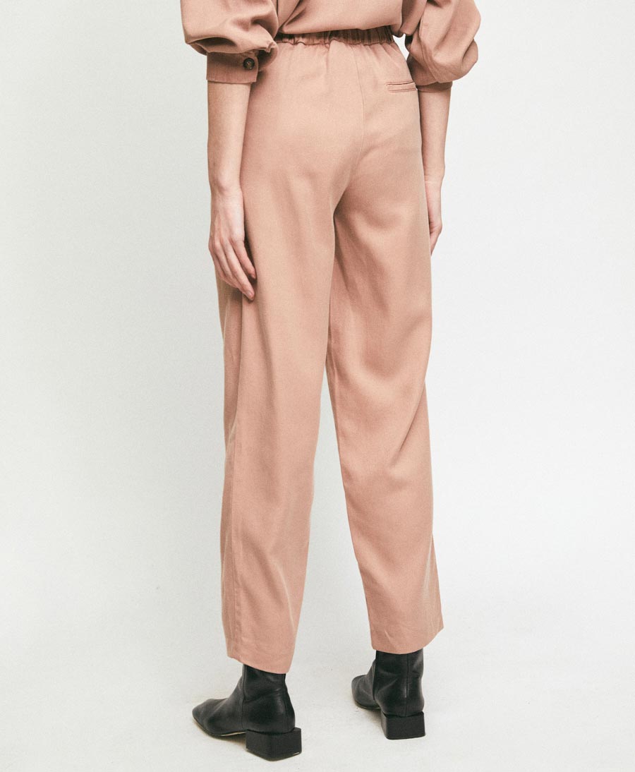 Stoffhose aus Lyocell - ESPINA - Blush - Rita Row - clomes