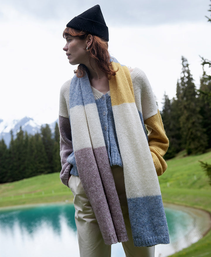 Strickjacke Cardigan DELTA - Sky & Sun