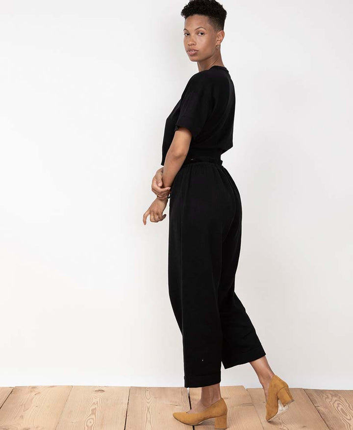 Strick Top El Sur - Schwarz - JUNGLE FOLK - clomes