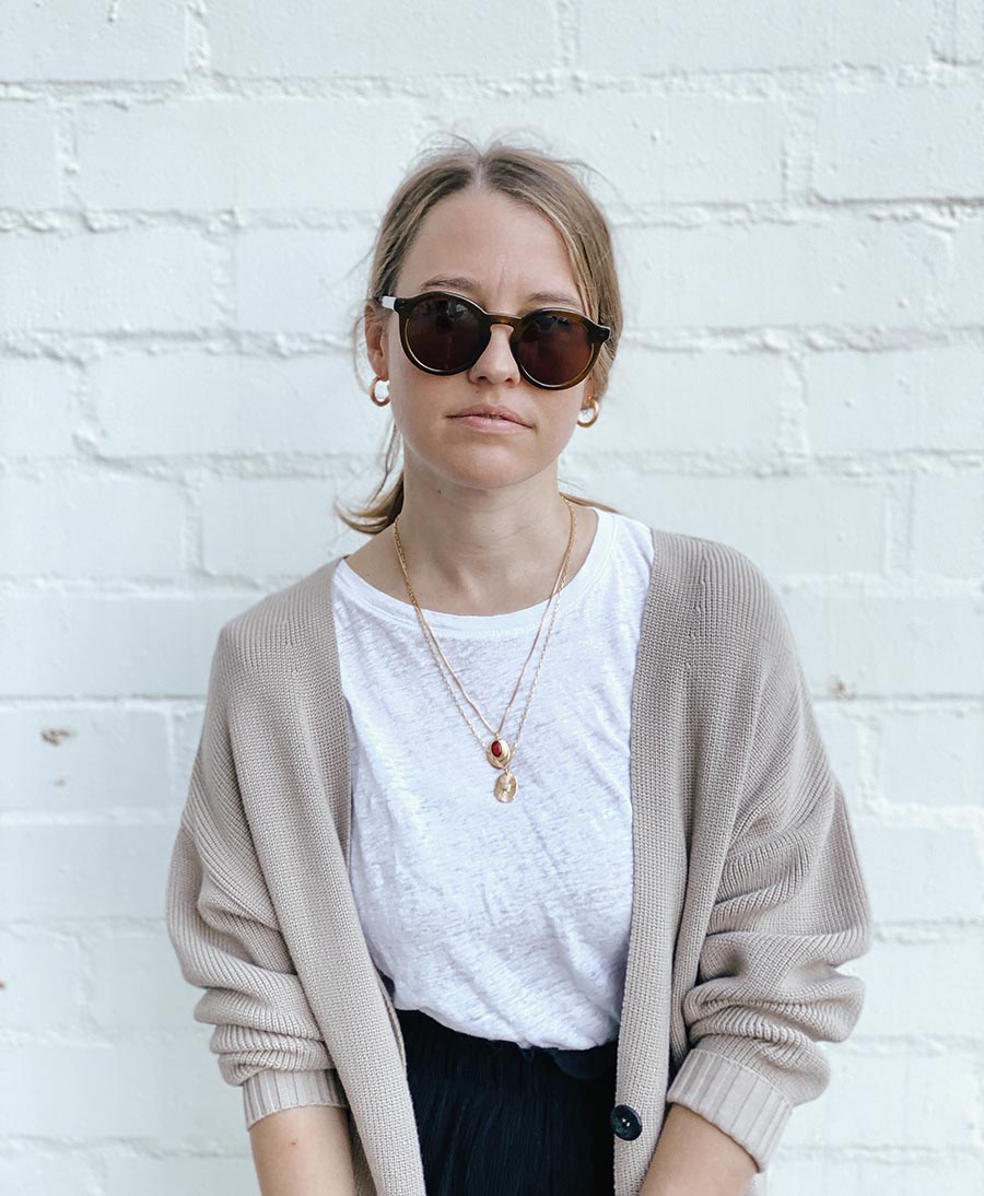 Strickcardigan Taupe von Diarte - Secondhand - Diarte - clomes