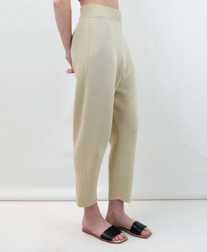 Strickhose - Knit Trouser Straw - Micaela Greg - clomes