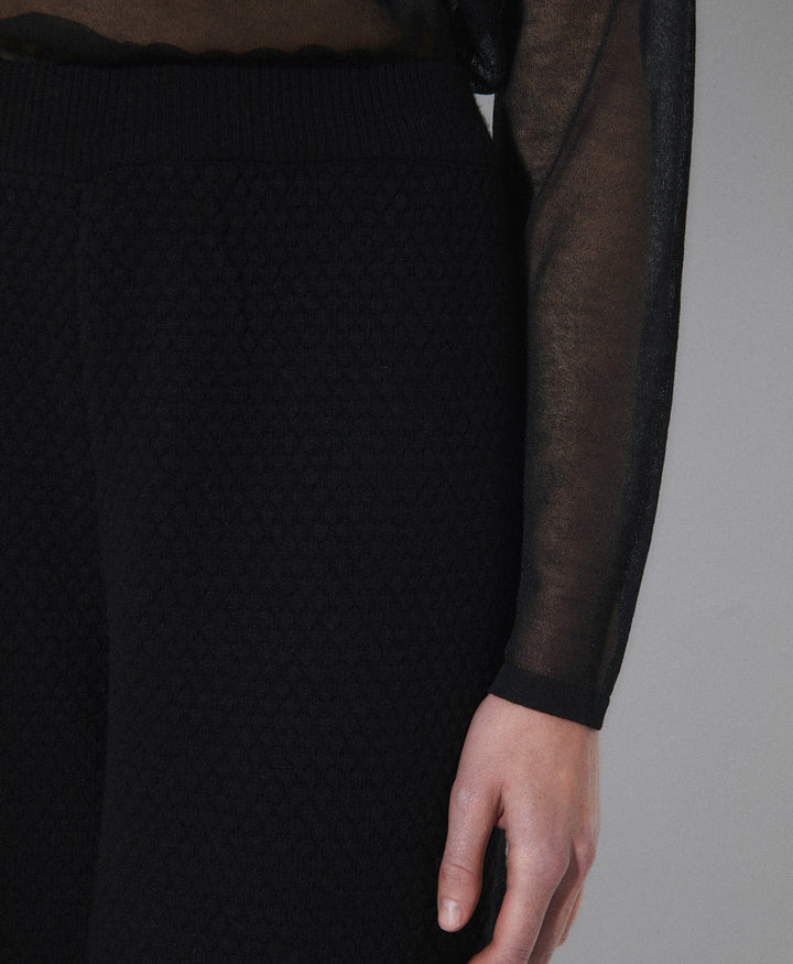 Strickhose SOPHIE - Schwarz