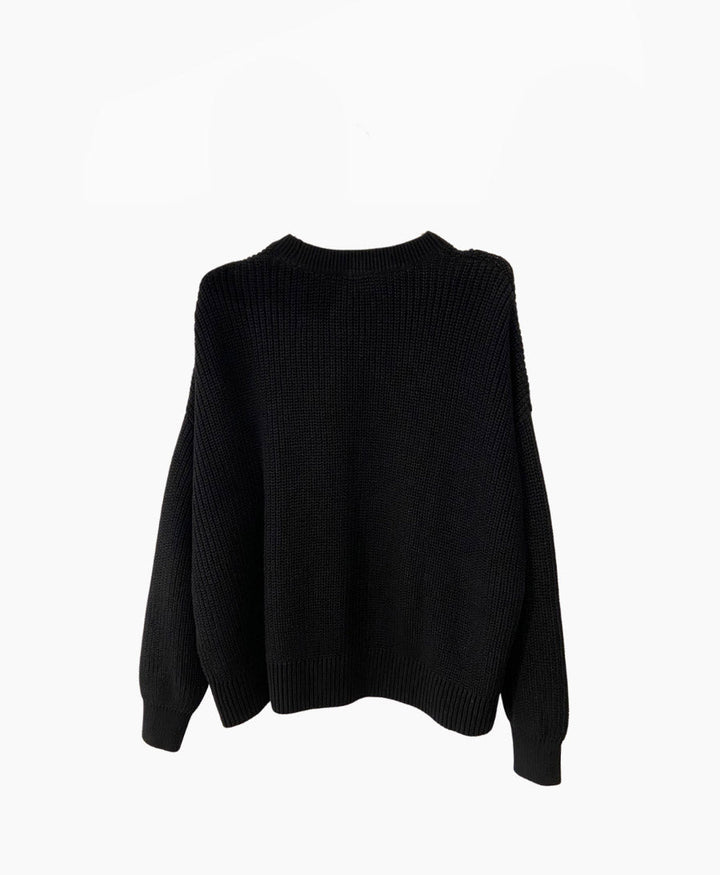 Strickpullover BERTA aus Bio - Baumwolle von dariadéh - Secondhand - dariadéh - clomes