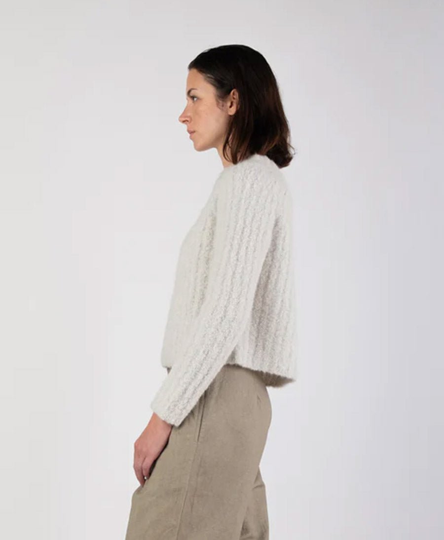 Strickpullover Loop Sweater - Mist - Micaela Greg - clomes