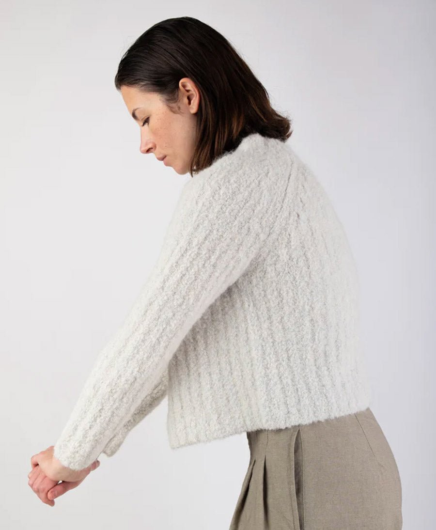 Strickpullover Loop Sweater - Mist - Micaela Greg - clomes