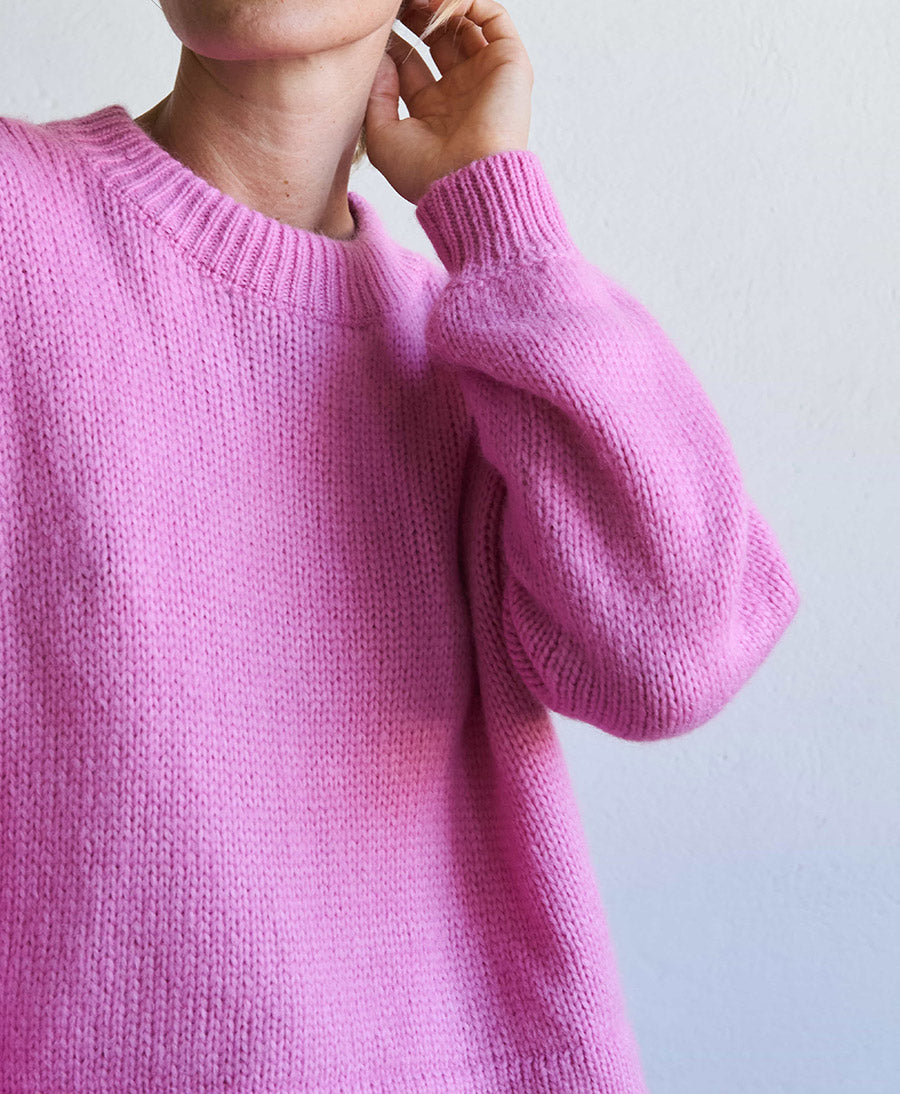 Strickpullover Cliff Sweater - Pink