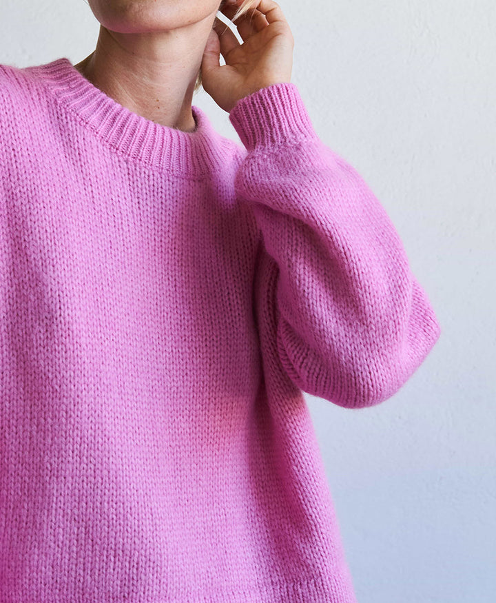 Strickpullover Cliff Sweater - Pink