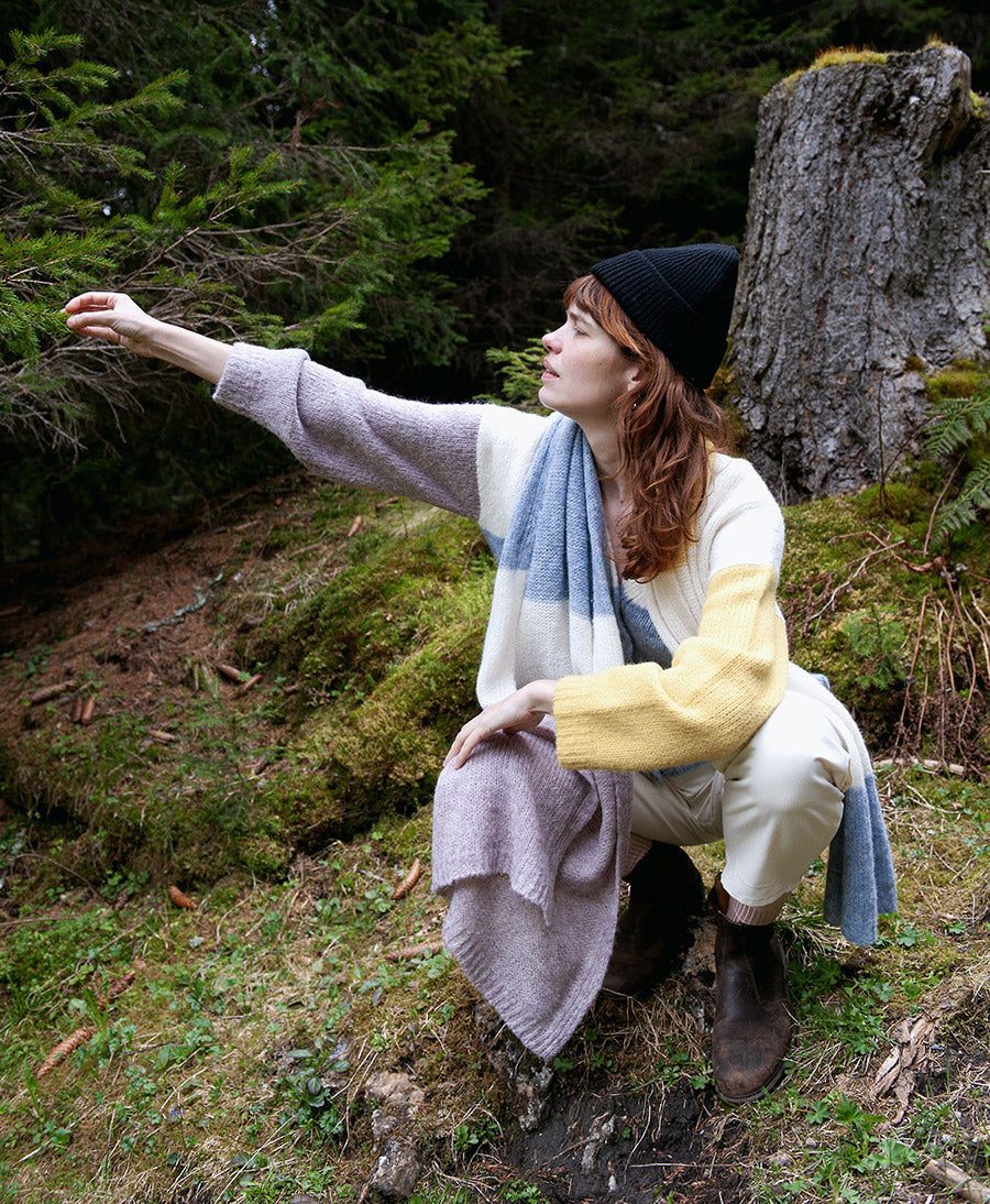 Strickjacke Cardigan DELTA - Sky & Sun