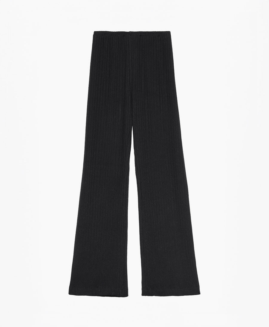 Trainerhose Sweater Rib Simple Pant - Schwarz