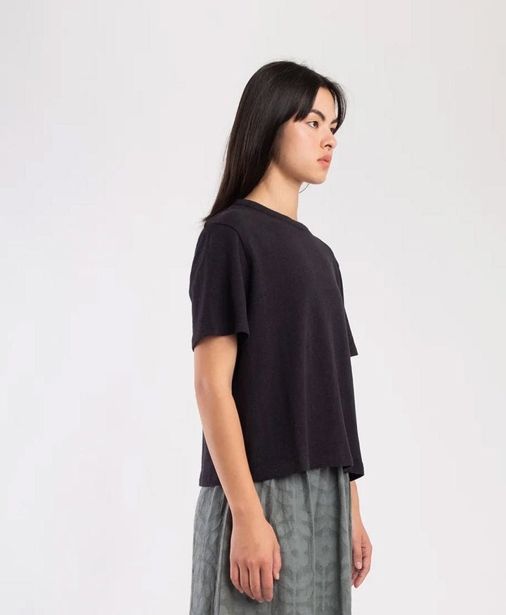 T - Shirt Terry Tee - Faded Black - Micaela Greg - clomes