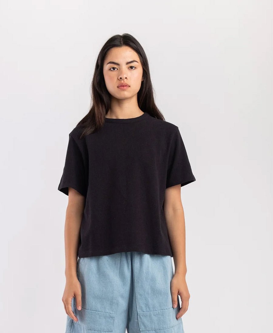 T - Shirt Terry Tee - Faded Black - Micaela Greg - clomes