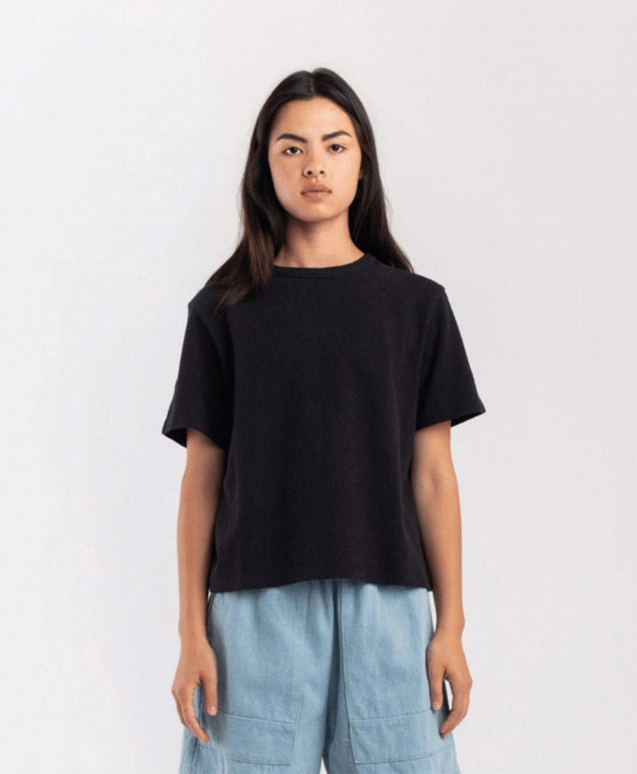 T - Shirt Terry Tee - Faded Black - Micaela Greg - clomes