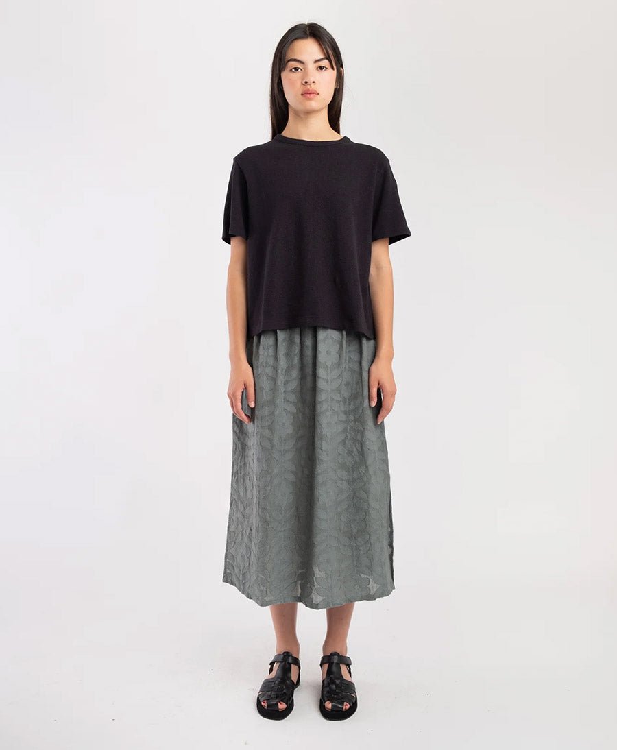 T - Shirt Terry Tee - Faded Black - Micaela Greg - clomes
