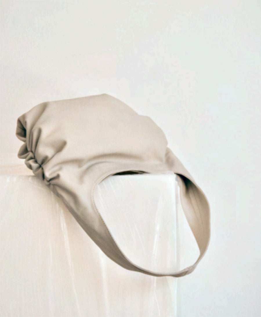 Schultertasche STELLA - Leder, almond