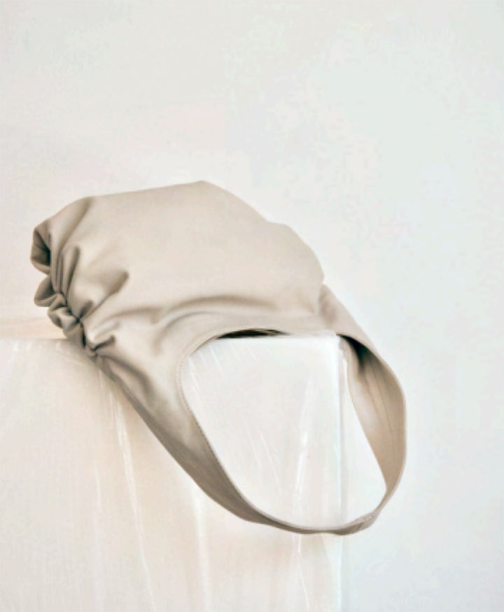 Schultertasche STELLA - Leder, almond