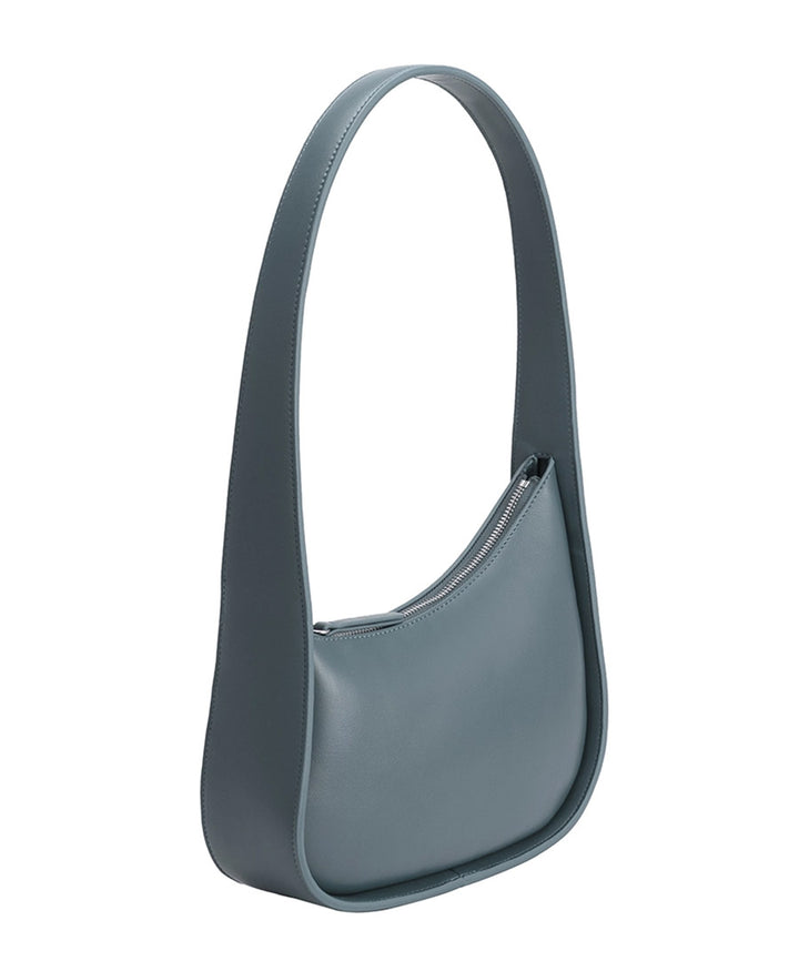 Schultertasche WILLOW aus veganem Leder - Slate