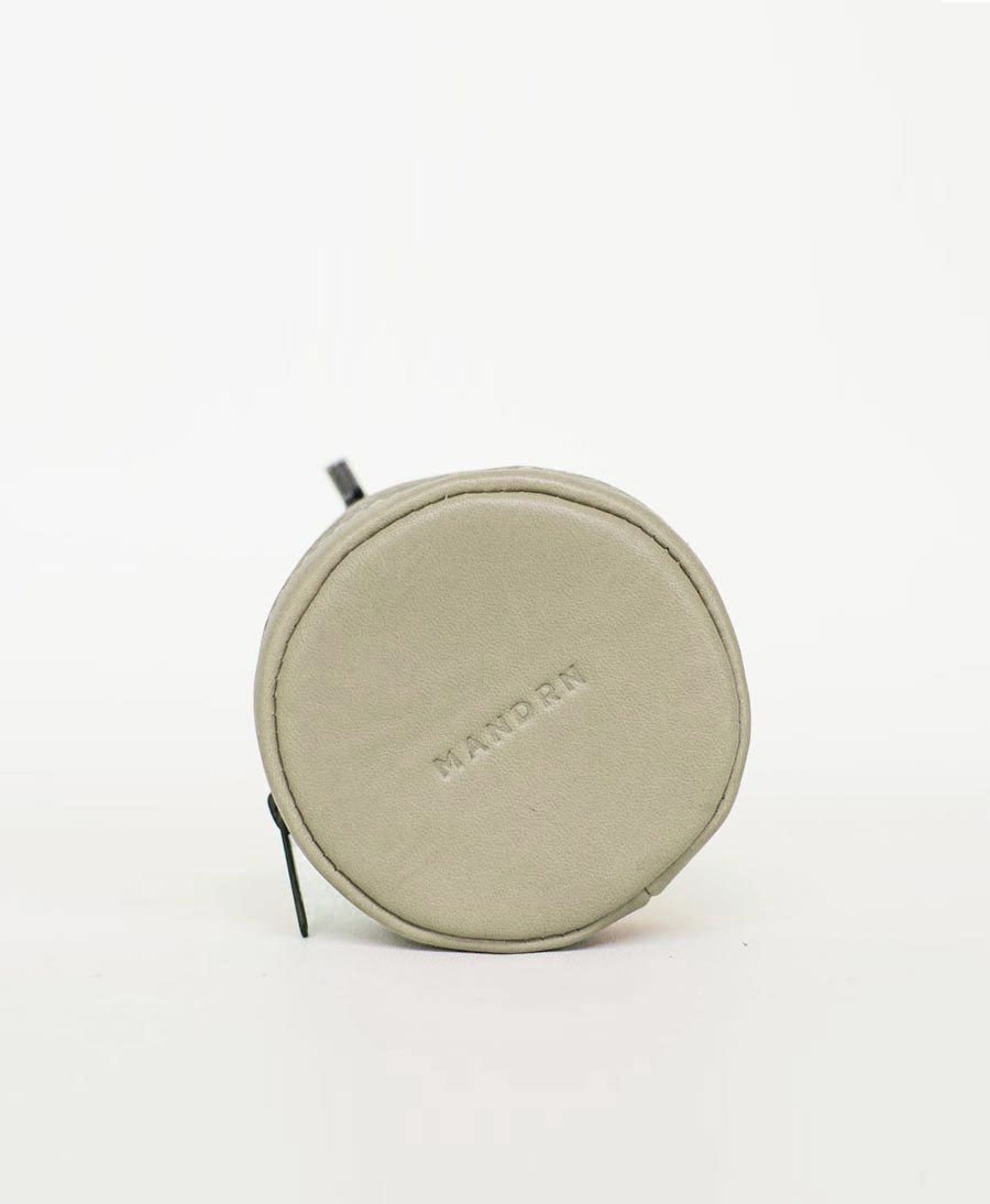 Taschen - Anhänger aus Leder - Rover Circle Sage - MANDRN - clomes