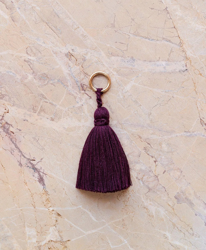 Schlüsselanhänger Tassel SHOUSHA - Bordeaux