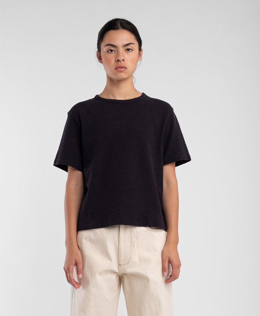 T-Shirt Terry Tee - Faded Black