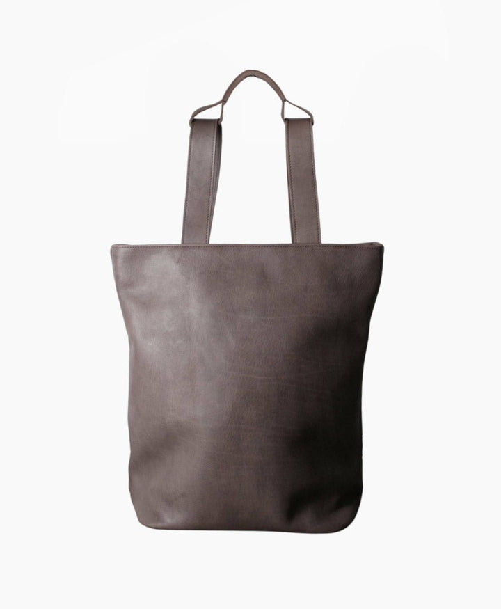 Tesris Rucksack & Tasche aus Leder - Graubraun - MDK - Miranda Kaloudis - clomes