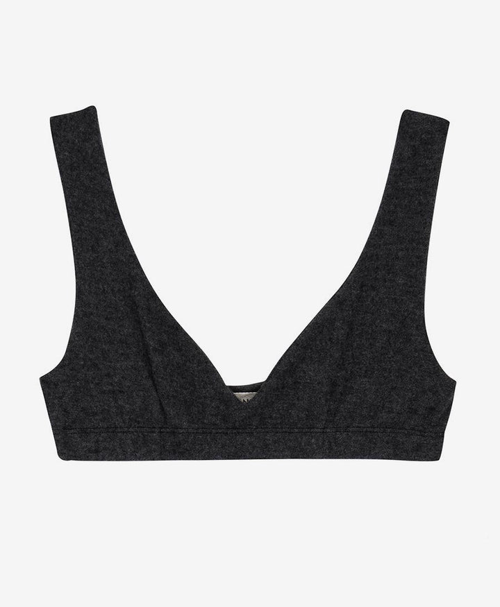 The Sweater Bralette - Anthrazit - DONNI. - clomes
