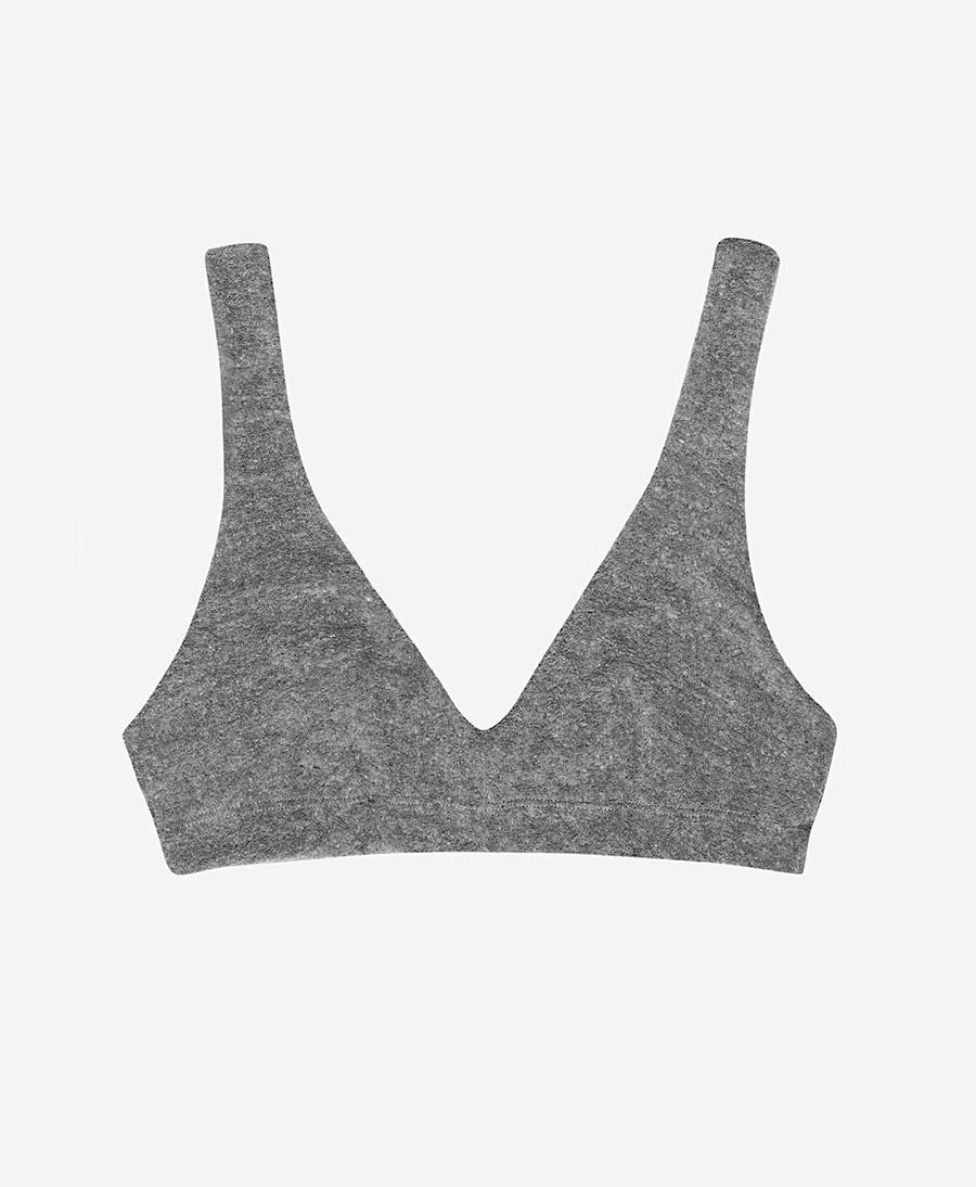The Terry Bralette - Grau - DONNI. - clomes