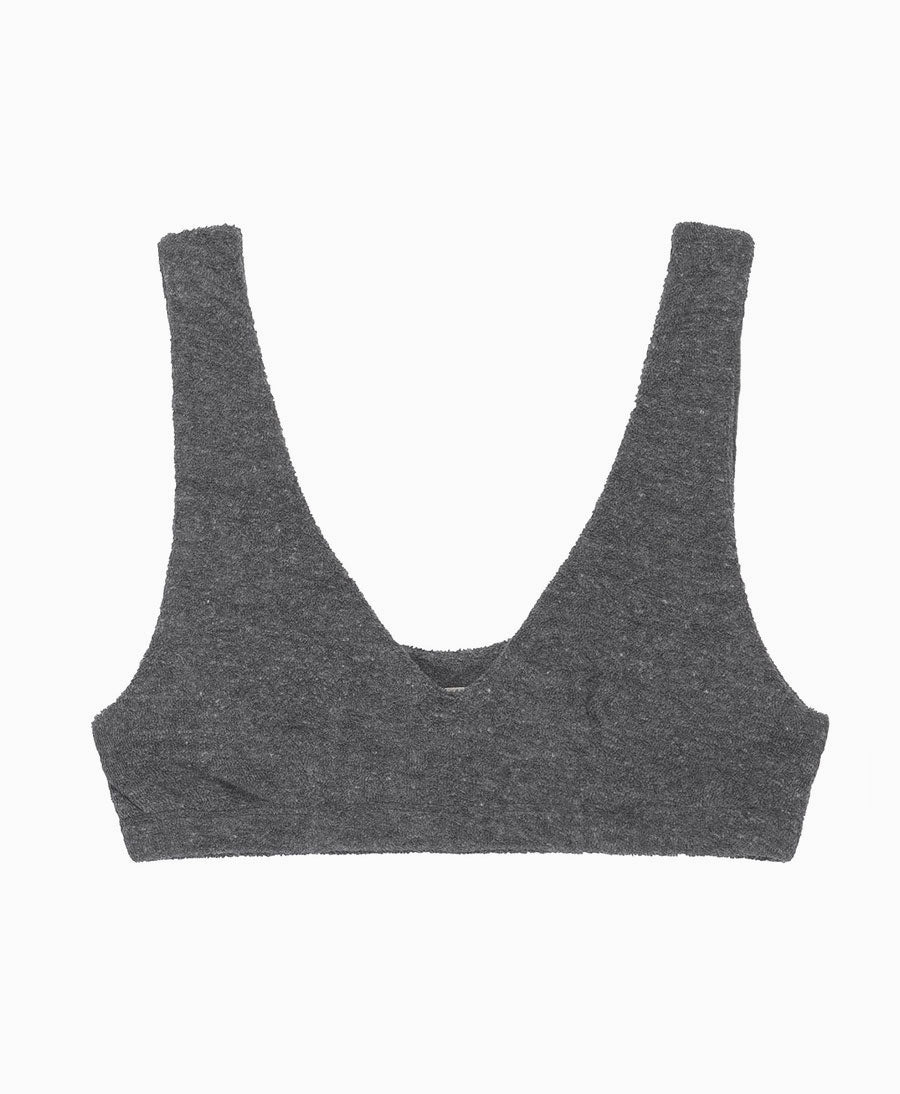 The Terry Bralette - Grau - DONNI. - clomes