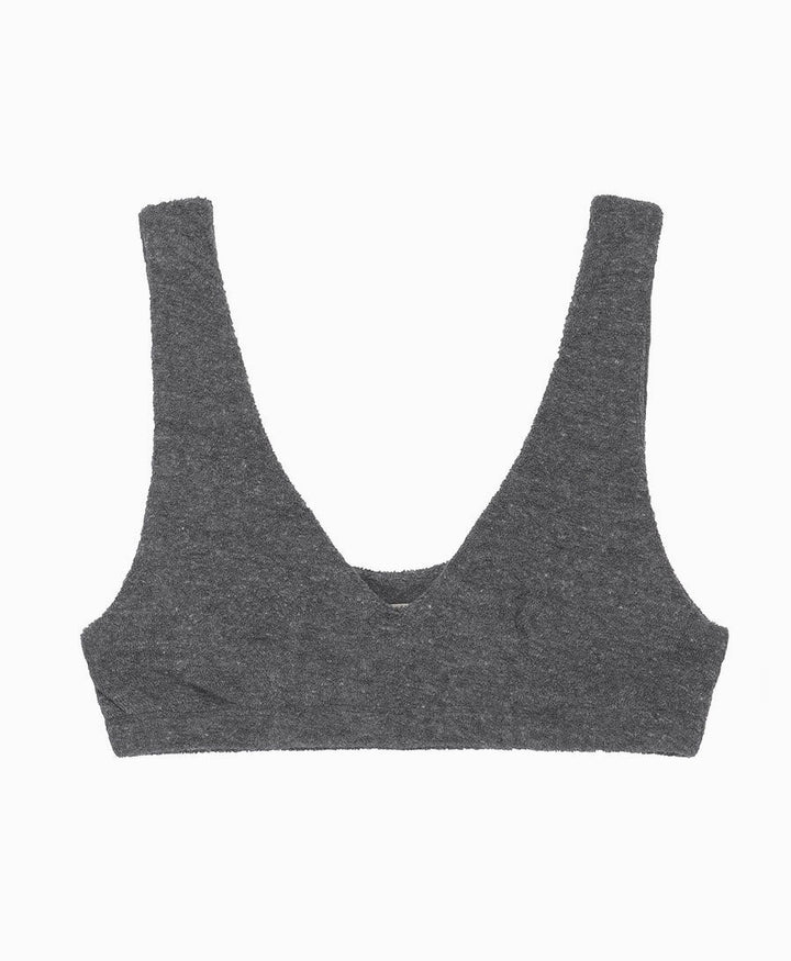 The Terry Bralette - Grau - DONNI. - clomes