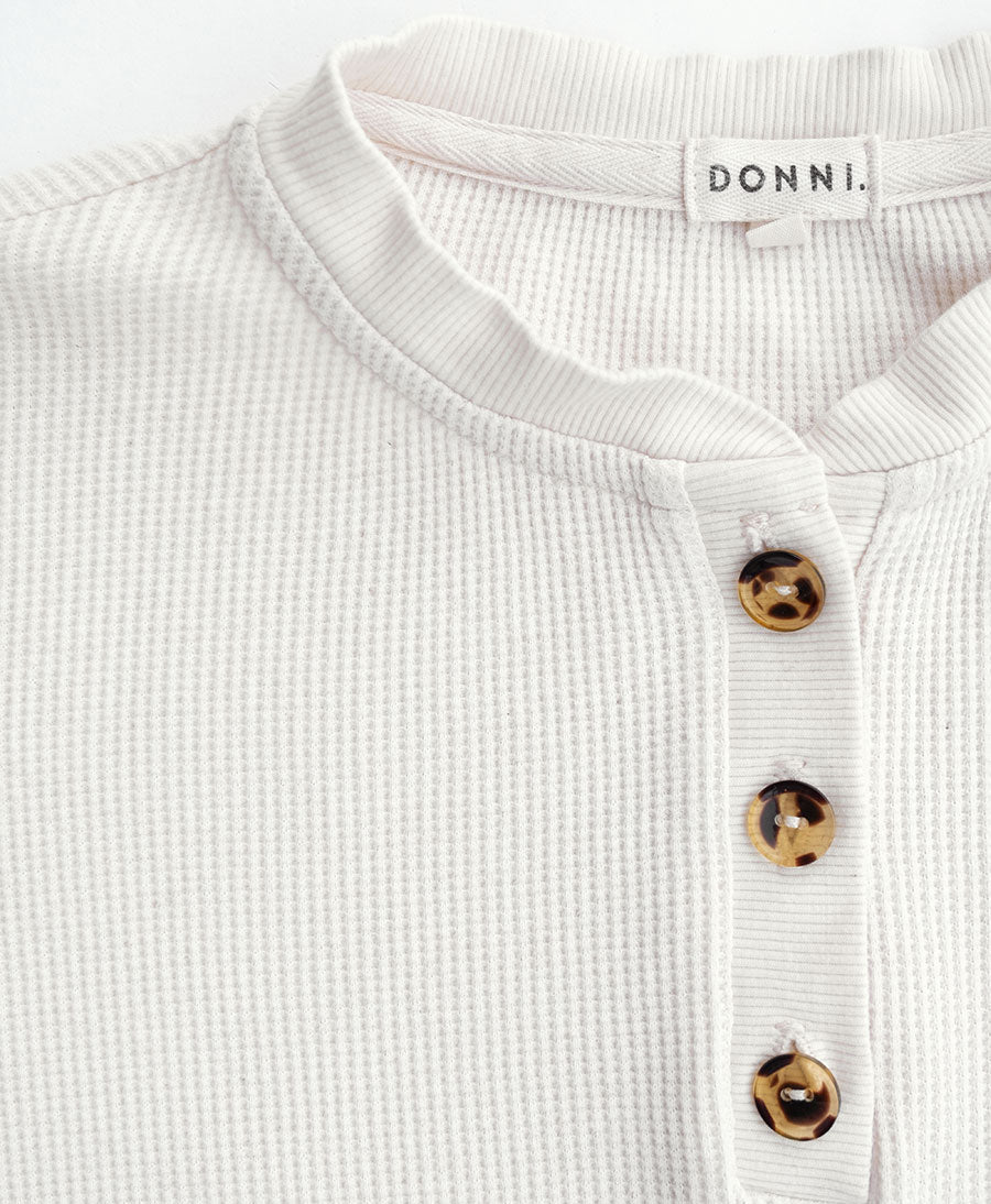 The Thermal Henley aus Baumwolle von DONNI - Secondhand - DONNI. - clomes
