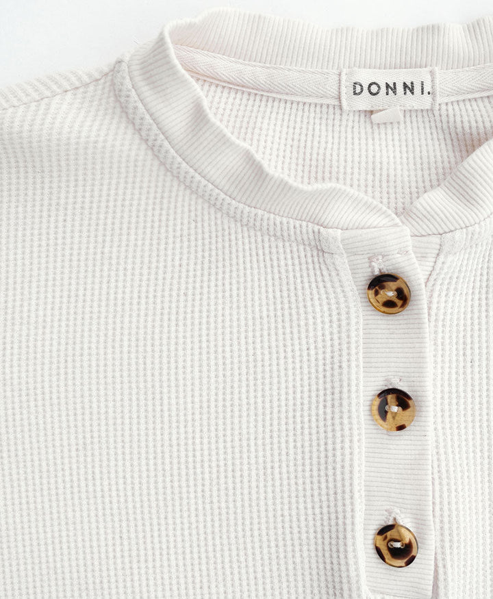The Thermal Henley aus Baumwolle von DONNI - Secondhand - DONNI. - clomes