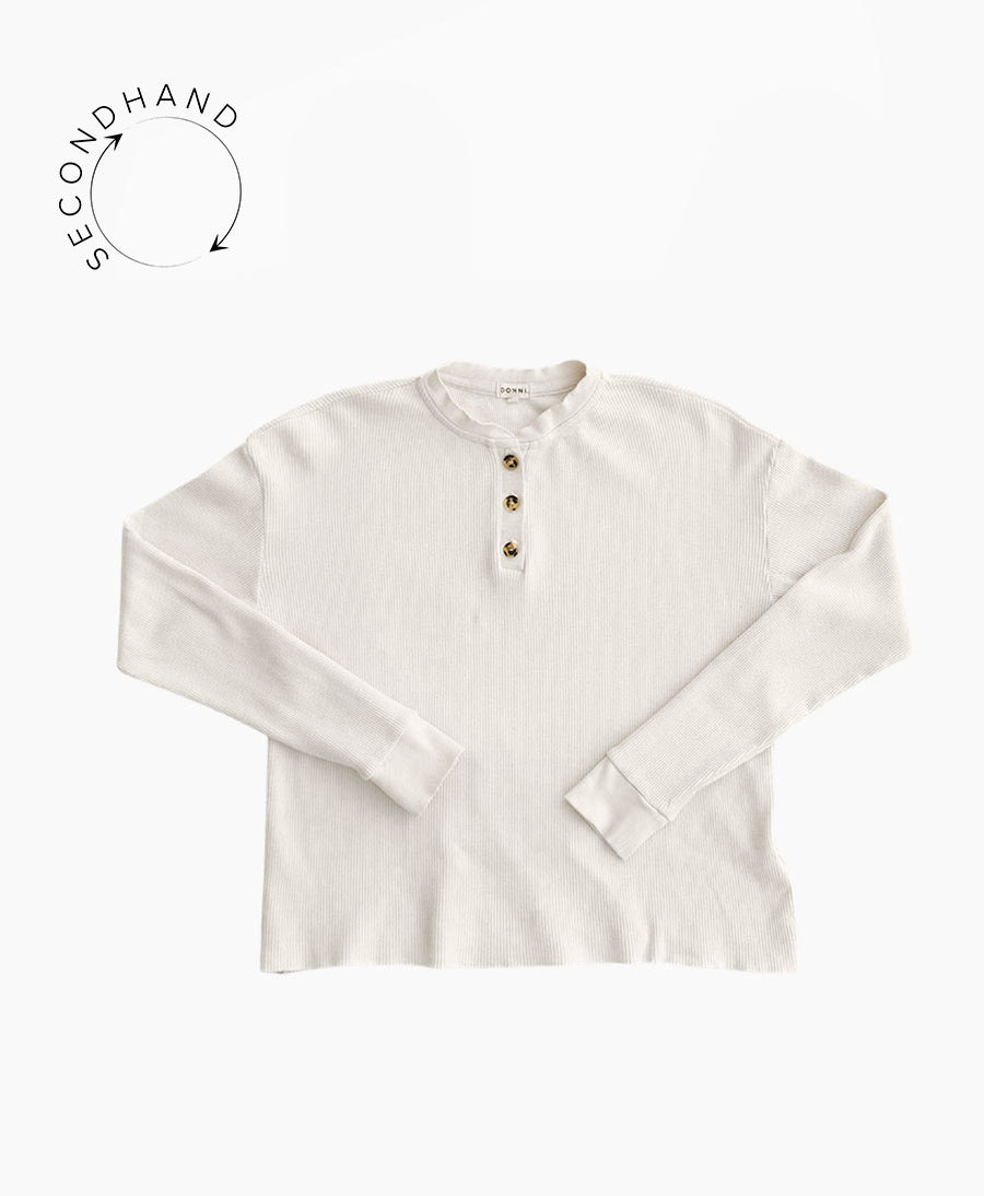 The Thermal Henley aus Baumwolle von DONNI - Secondhand - DONNI. - clomes