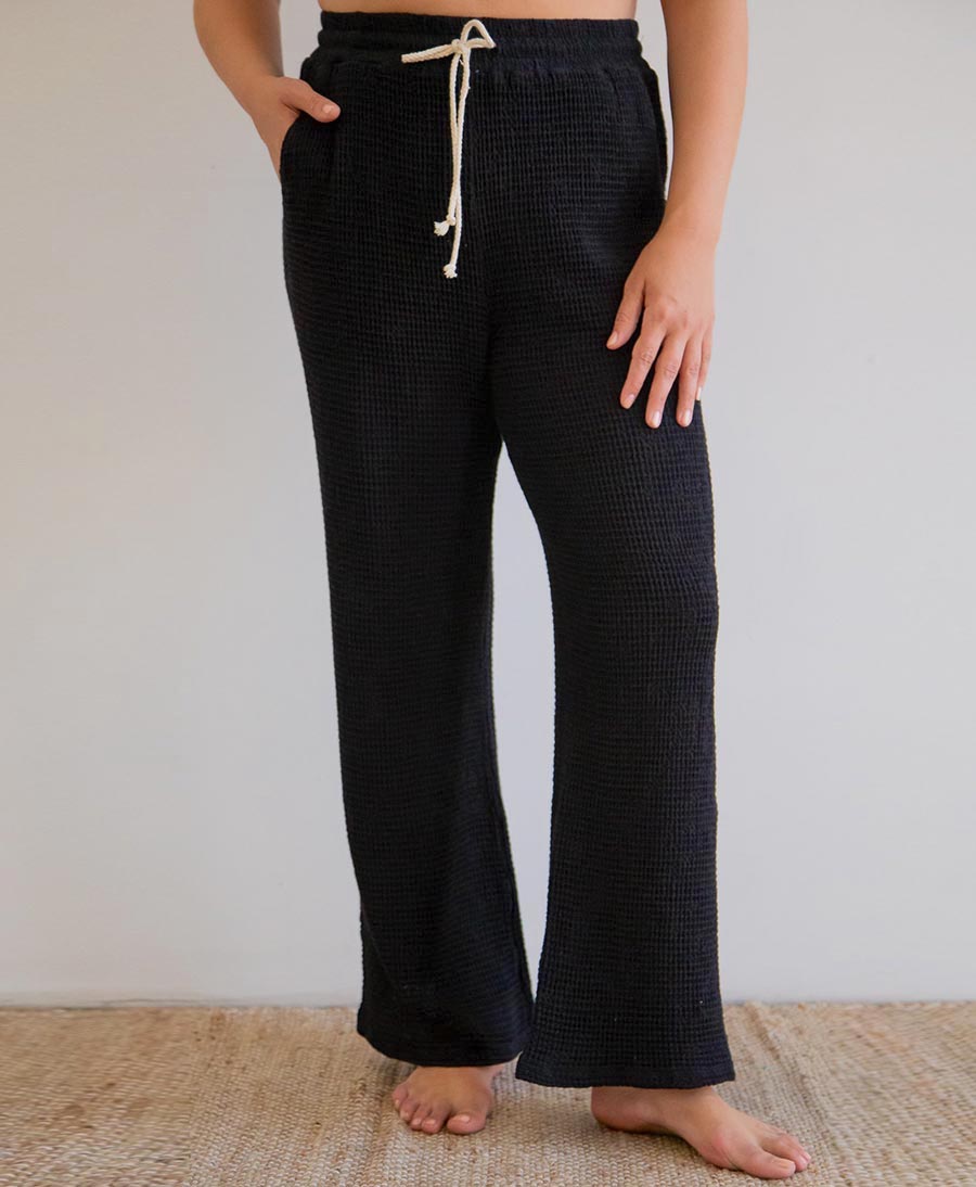 Trainerhose The Waffle Cropped Flare aus Baumwolle von DONNI - Secondhand - DONNI. - clomes