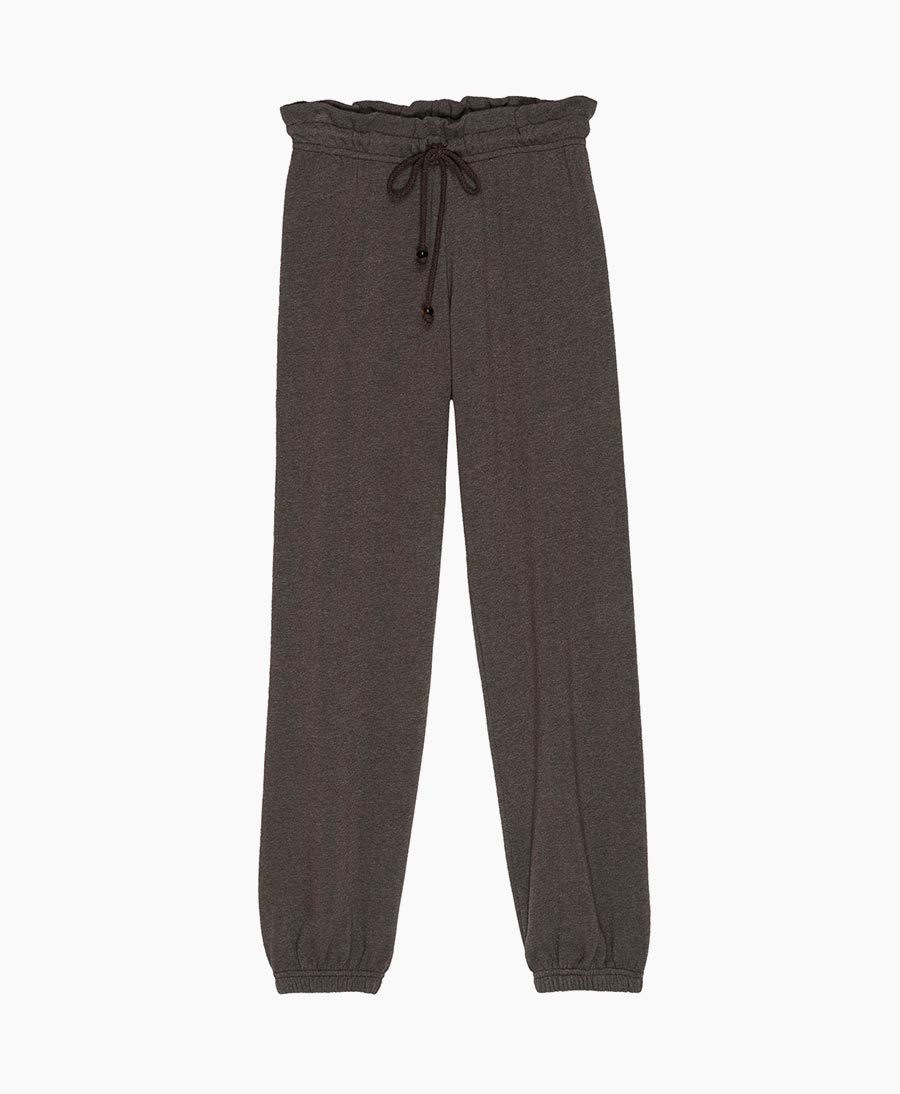 Trainerhose Vintage Fleece Sweatpant - Dunkelbraun - DONNI. - clomes