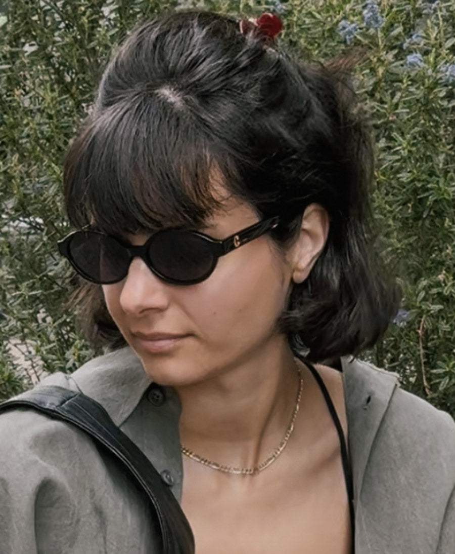 Sonnenbrille "Selma" - Schwarz