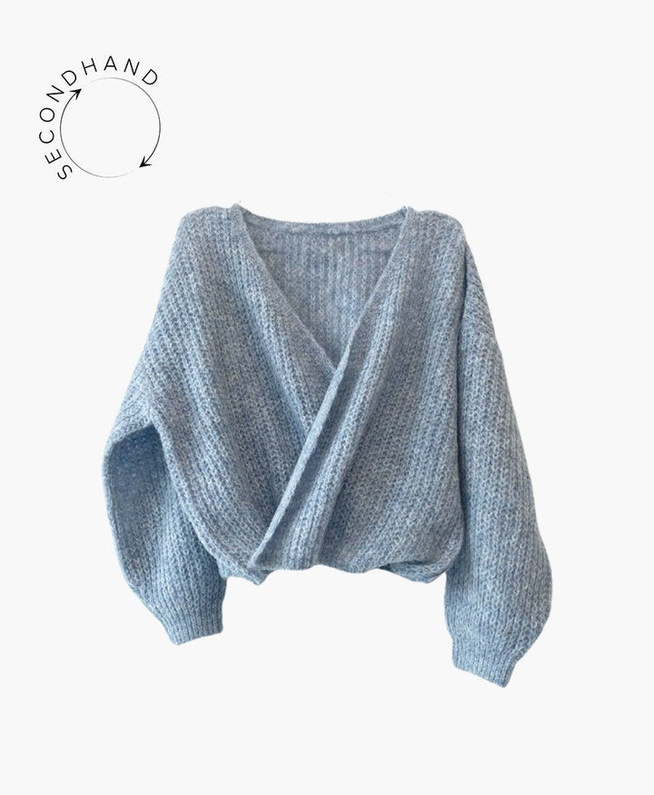 Vega Strickcardigan von Jungle Folk (S/M) in Hellblau - Secondhand - JUNGLE FOLK - clomes