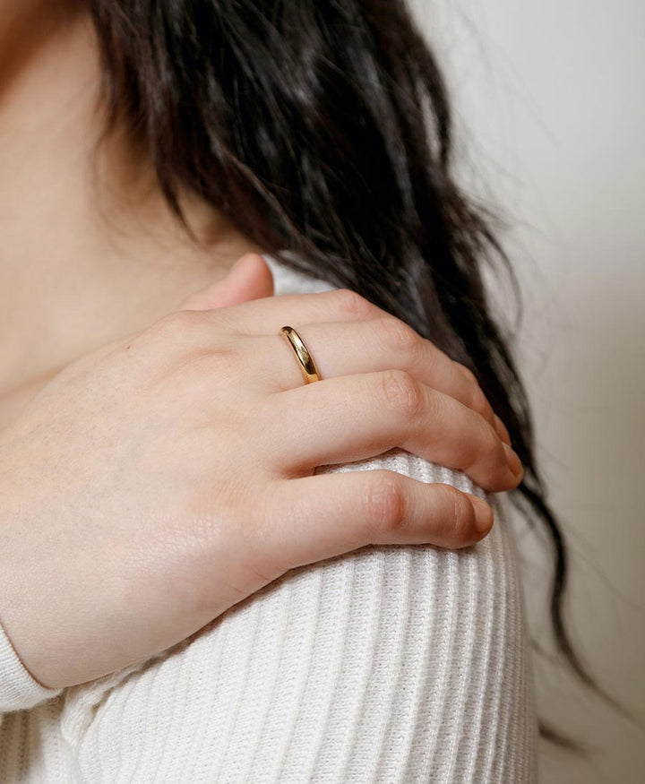 Vergoldeter Fingerring EMEILE - Secondhand - Wolf Circus - clomes