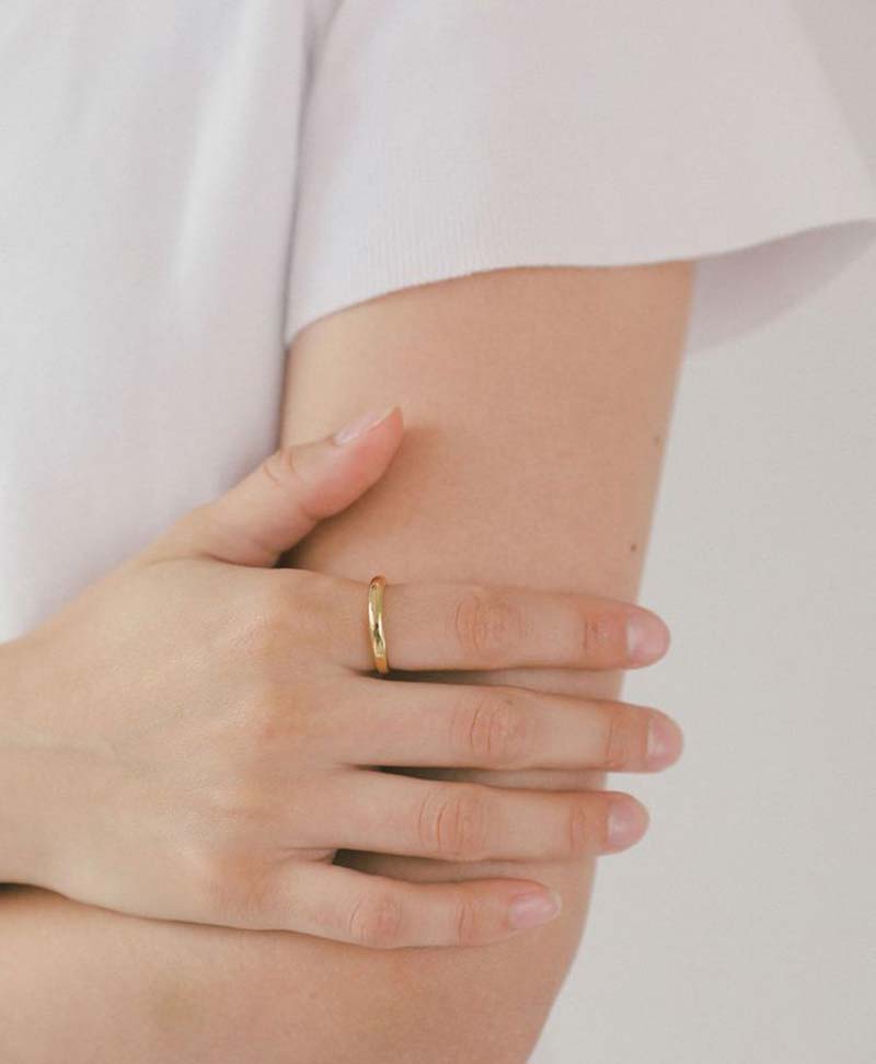 Vergoldeter Fingerring EMEILE - Secondhand - Wolf Circus - clomes