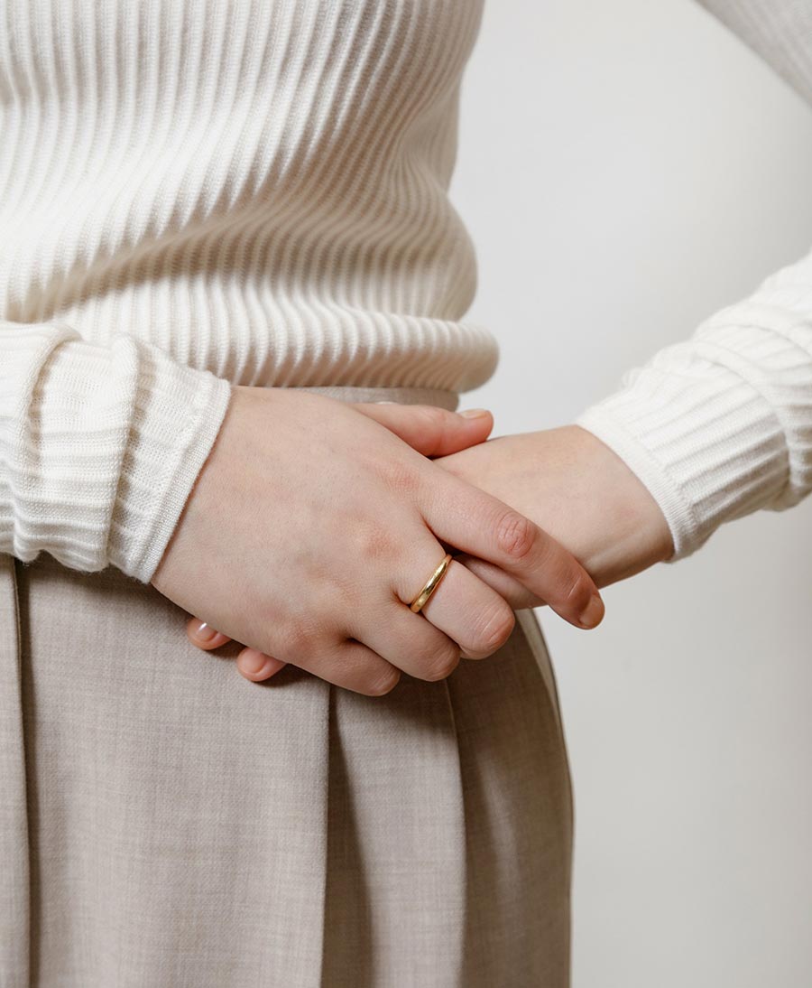 Vergoldeter Fingerring EMEILE - Secondhand - Wolf Circus - clomes