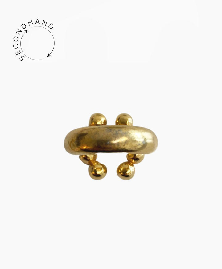 Vergoldeter Fingerring Reborn Dali Open von V Design Lab - Secondhand - V Design Lab - clomes