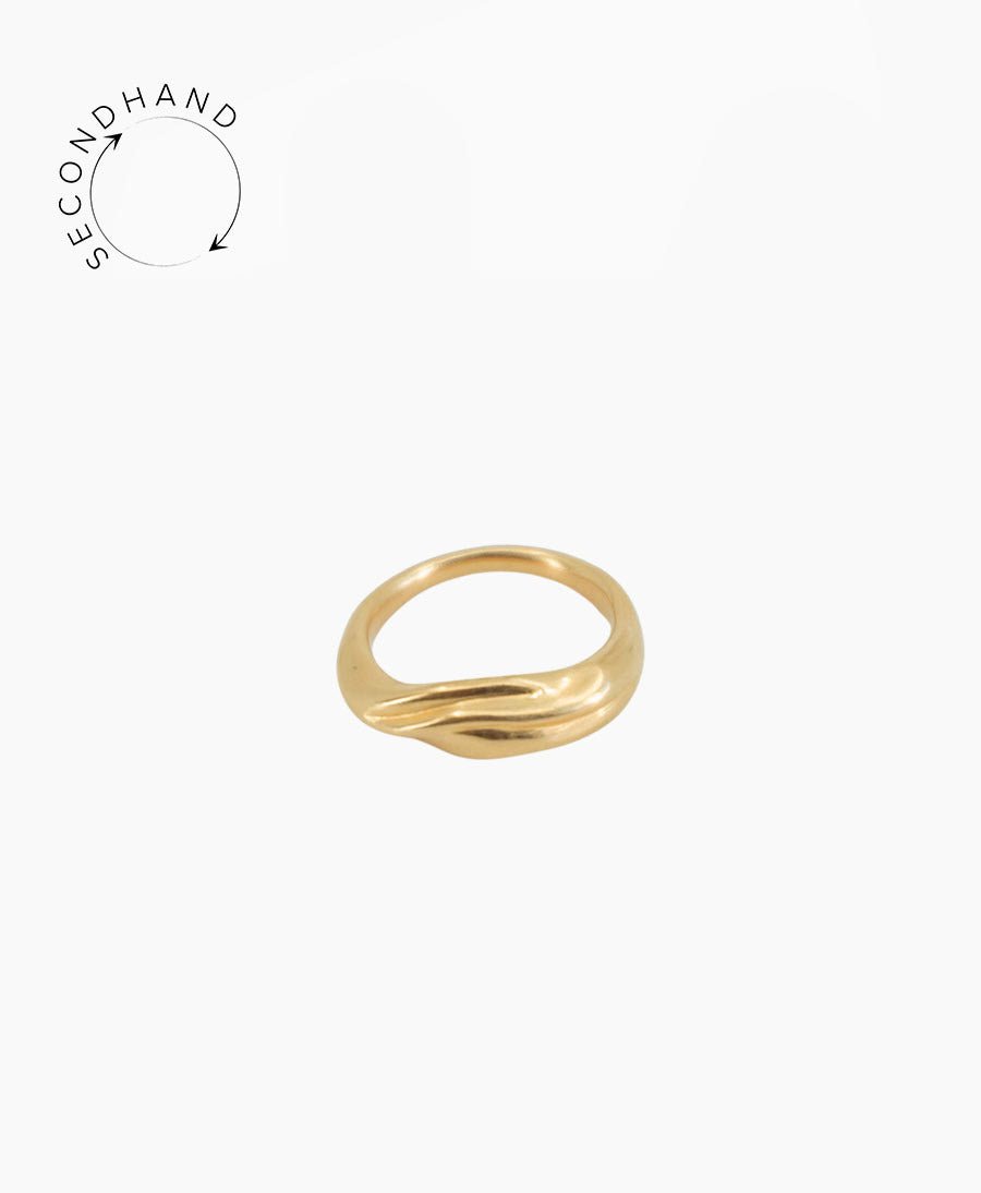 Vergoldeter Fingerring "Yerera small" von BAIUSHKI - Secondhand - BAIUSHKI - clomes