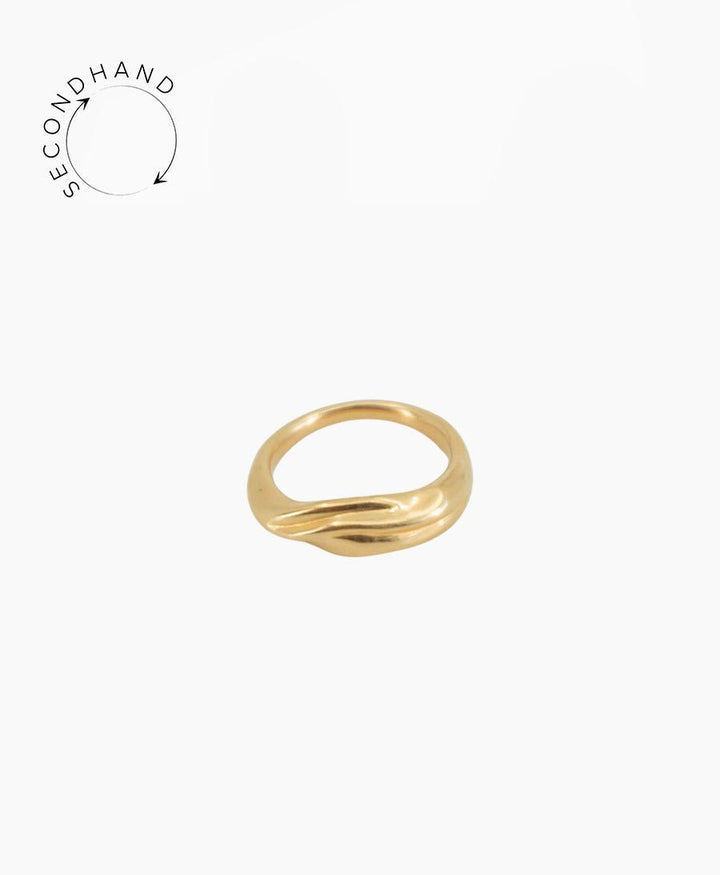 Vergoldeter Fingerring "Yerera small" von BAIUSHKI - Secondhand - BAIUSHKI - clomes