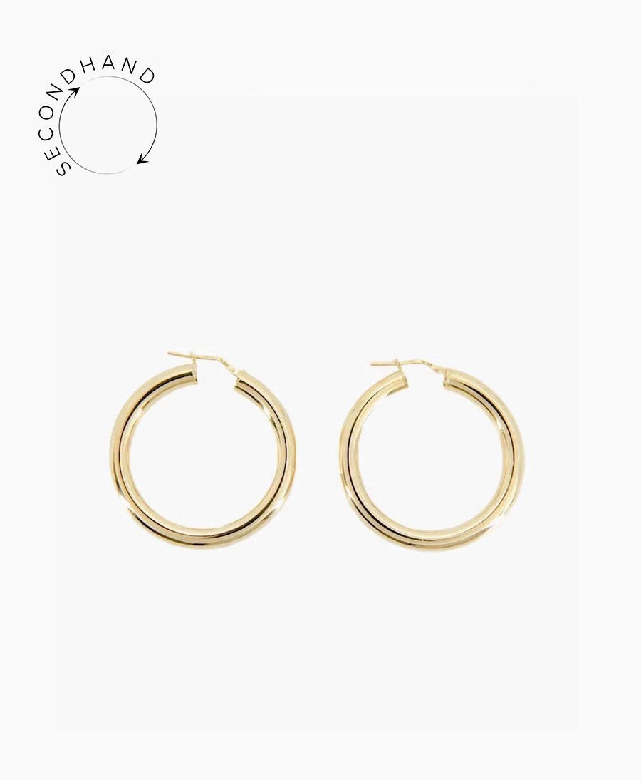 Vida Creolen von Clomes aus Vermeil - Secondhand - Clomes - clomes