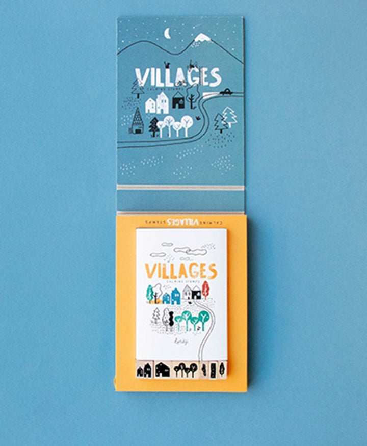 Stempel-Set "Calming Stamps Villages"