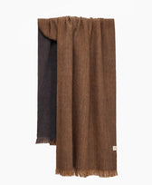 Halstuch Alpaka Schal Doble Bufandy in Doble Walnut Woods