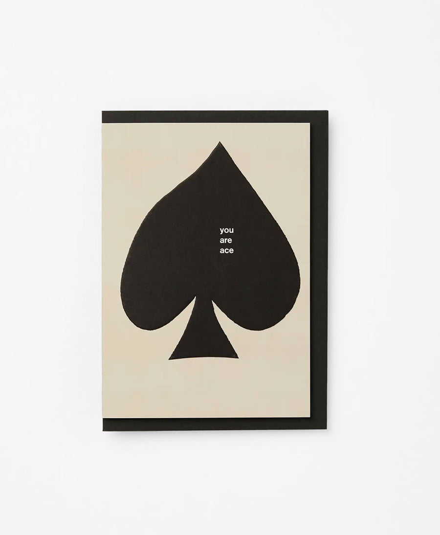Karte mit Couvert "YOU ARE ACE"