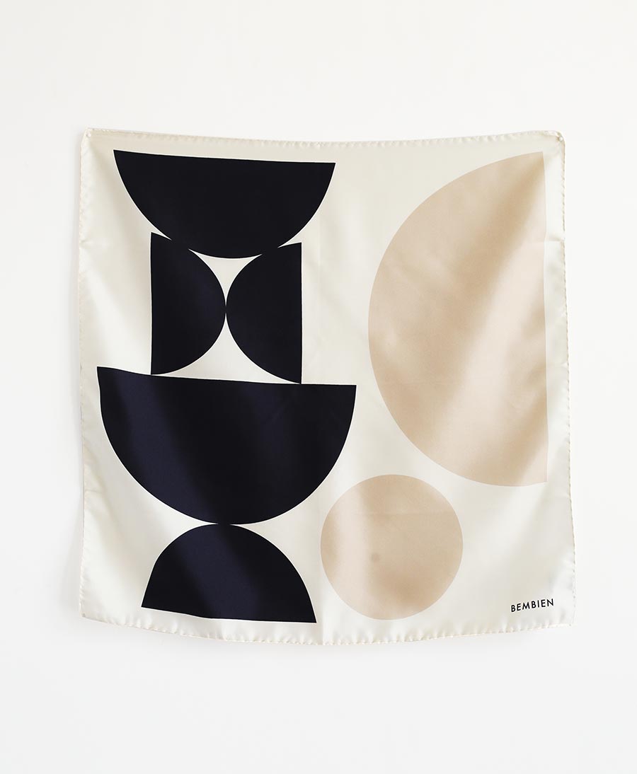 Seiden-Foulard "Inès Scarf" - Solid
