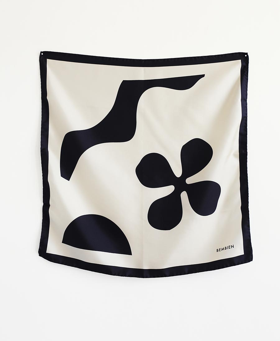 Seiden-Foulard "Joanna Scarf" - Cream