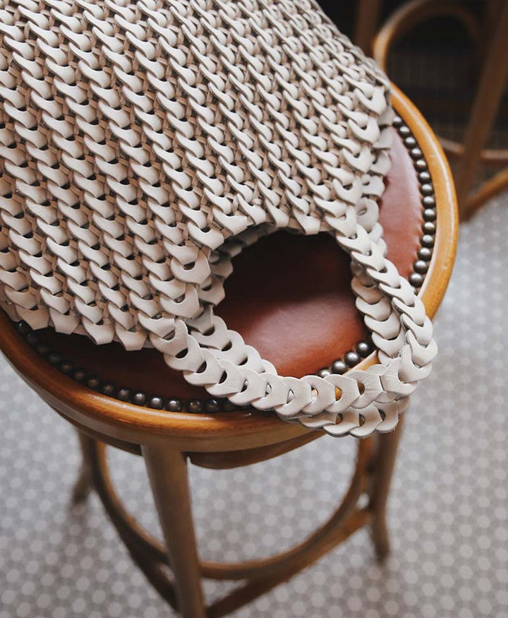 Helle Tasche aus Leder von Bembien - Secondhand